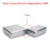 10pcs/Lot 8*1.2mm & 9*1.2mm Universal Replacement Stainless Steel Hinge Pins For Zippo Kerosene Petrol Lighter Repair Accessory 5