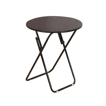 

Simple folding table and chair combination portable table, table, household dinner table, small round table balcony