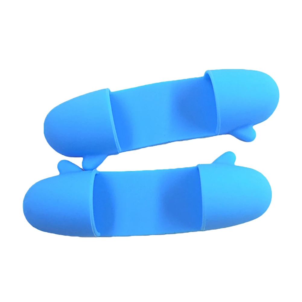 New 1 Pair Mini Silicone Heat Insulated Finger Clip Bowl Dish Plate Clamp Holder