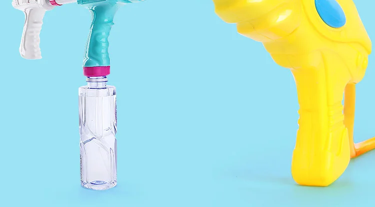 Children Summer Outdoor Beach Water Toys Cartoon Chicken Water Gun Pressure Pull-out Backpack Water Gun