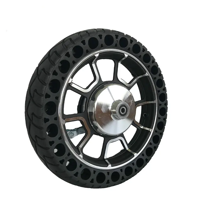 

1pc 14in x 2.5in Hollow Tire Honeycomb Wheel Electric Bicycle Generation Car Free Honeycomb Wheel