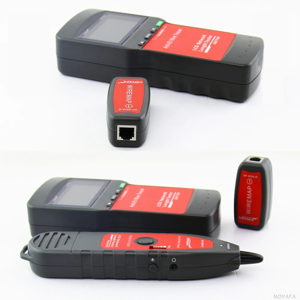 NF 8200 профессиональный тестер локальной сети RJ45 длины кабеля сетевой мониторинг