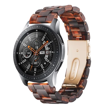 

22Mm Universal Resin Watch Band for Samsung Galaxy Watch 46Mm /Gear S3 Classic/S3 Frontier Stainless Steel Clasp Wrist Strap Bro