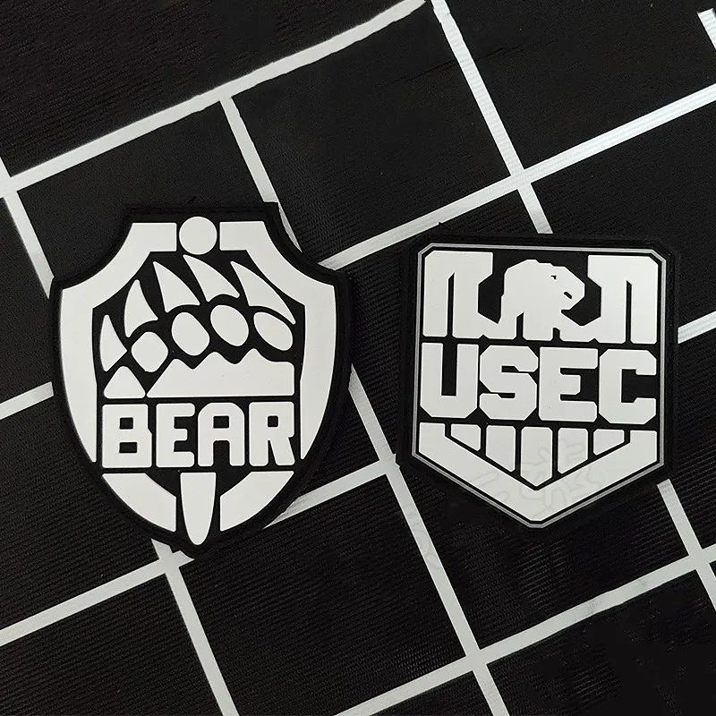 3d-нашивки из ПВХ BEAR USEC командная глава команды таркова тактическая эмблема