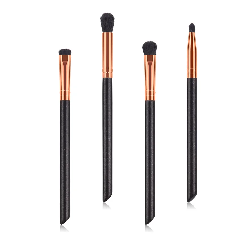 

Profession 4 Pcs/Set Eye Makeup Brush Nylon Fiber Eye Shadow Brush Pearlescent Handle No Fading or Dropping Cosmetics Tool New