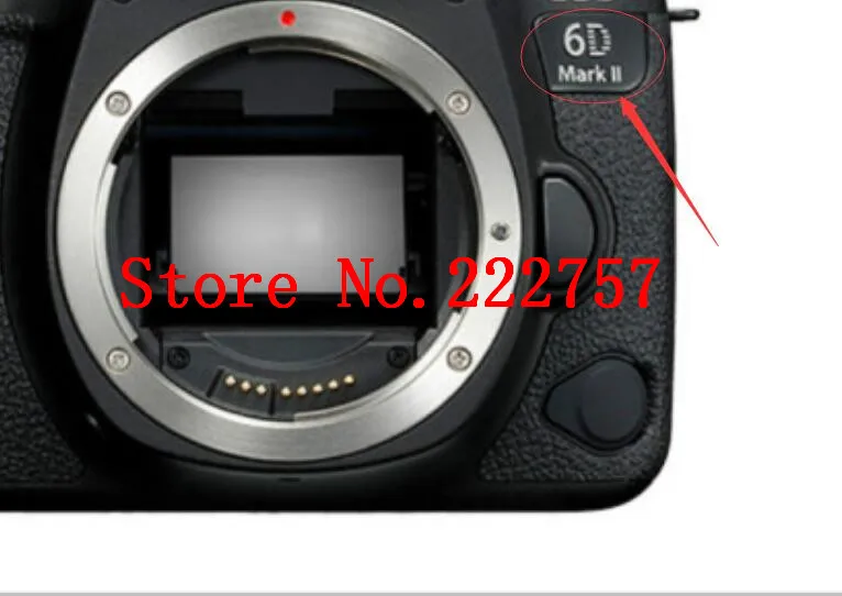 Новая замена логотипа для Canon камеры EOS 6D2 6D Mark II|Запчасти объективов| |