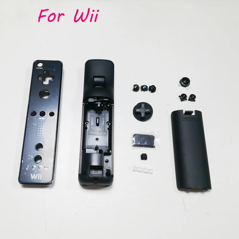 Coperchio Custodia Shell Originale Vecchio Modello Set Completo Per Nintendo Wii Pulsanti Guscio Maniglia Inferiore Superiore Per Scatola Controller W