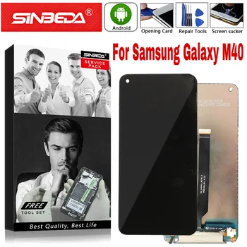 

Orignal 6.3" For Samsung Galaxy M40 M405 LCD Display Touch Screen Digitizer Assemble For Samsung M40 M405F M405G LCD With Frame