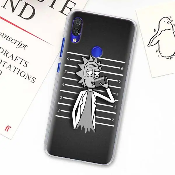 H09 Рик и Морти чехол для телефона для Xiaomi Redmi Note 5, 6, 7, 8 Pro 8T S2 GO Redmi 7 7A 8A K20 Pro 6 6A 5 плюс Жесткий Чехол - Цвет: H09