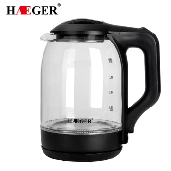 

2L Glass Electric Kettle off Automatically Stainless Steel Anti-hot Electric Kettle Household Kitchen Appliances
