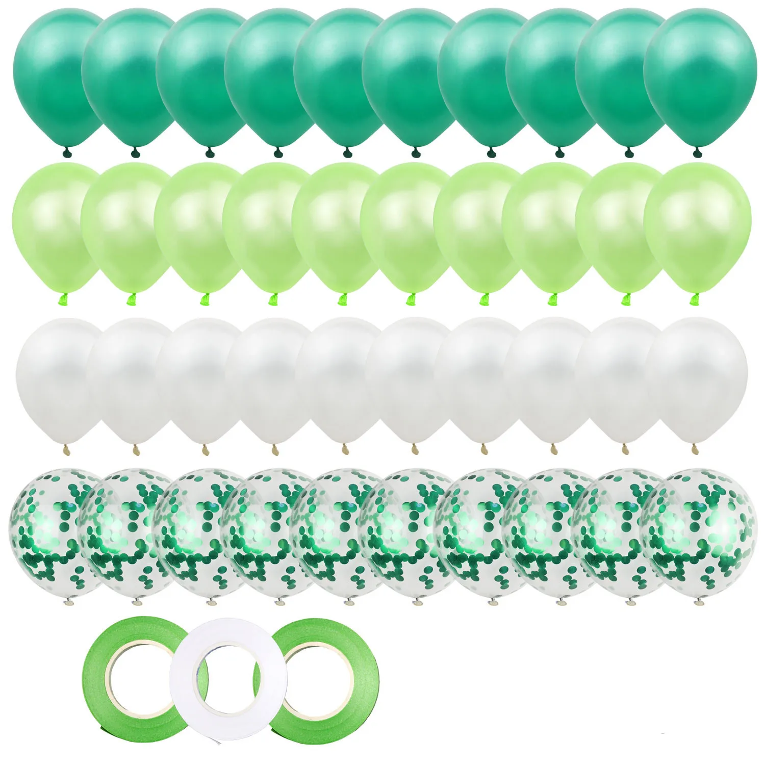 

40pcs/lot Party Balloon Blue Suits 12 Inch Latex Balloon Confetti Balloon Party Decorations