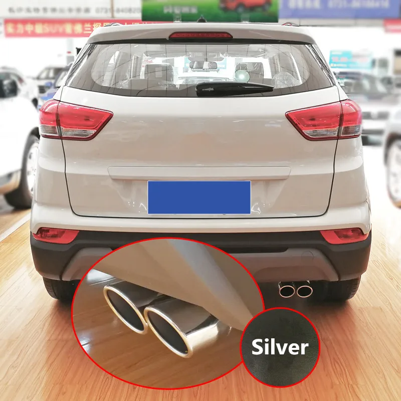 Глушитель выхлопной трубы из нержавеющей стали для hyundai IX25 аксессуары для укладки