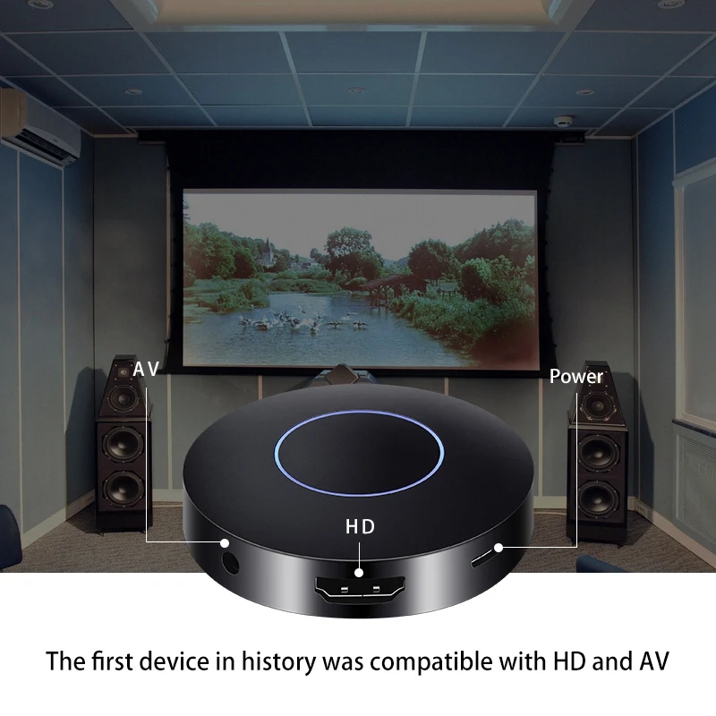 5V 1A AV+ HDMI Двойной выход беспроводной Wifi HDMI зеркальное отображение экран HD 1080P видео дисплей ключ ТВ-Палка Поддержка Miracast AV R