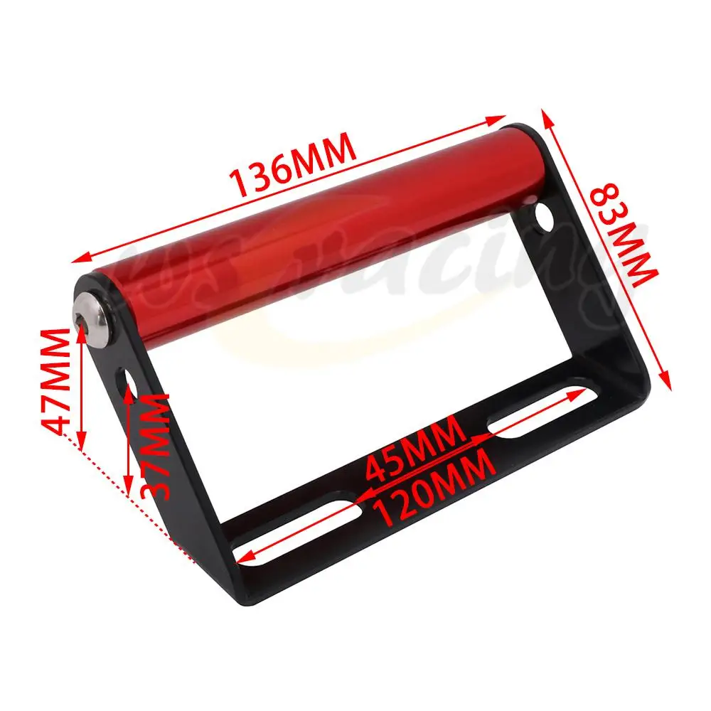 Universal Motorcycle Bike Extension Crossbar Bracket Extender Lengthen Mount Lightweight Flashlight Motorcycle GPS Phone Holder