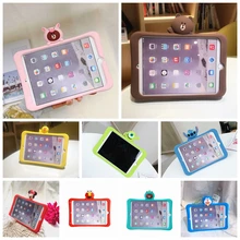 Для iPad 10,2 A2200 A2198 A2232 чехол для iPad 7го поколения 10,2 ''Детский мягкий силиконовый чехол с подставкой милый мультяшный чехол+ ручка