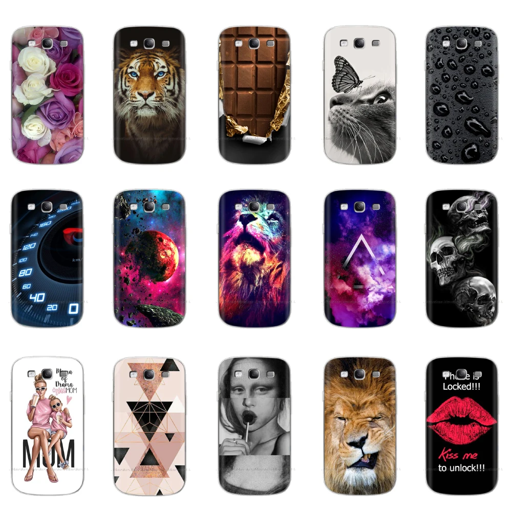 Чехол для телефона Coque Samsung Galaxy S3 Case SIII I9300 чехлы Neo чехол I9300i GT i9301 4 8 дюймов|Бамперы|
