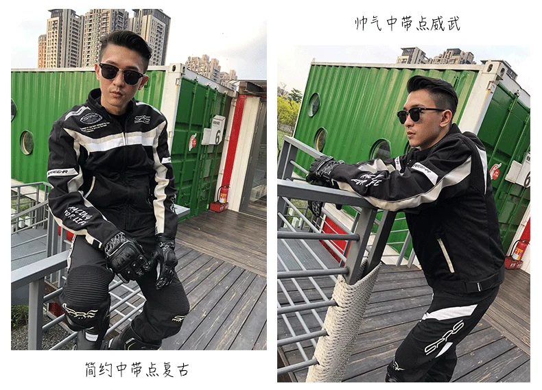 SPRS moto rcycle брюки moto cross внедорожные гоночные ветрозащитные мото rcycle брюки мужские pantalon moto со съемным протектором