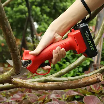 

36V cordless pruning machine lithium ion pruning high effect tree bonsai pruning electric tree branch pruning beautify garden
