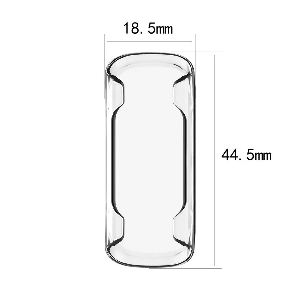 360 градусов прозрачный ТПУ защитный чехол для samsung Galaxy Fit e R375 умный Браслет