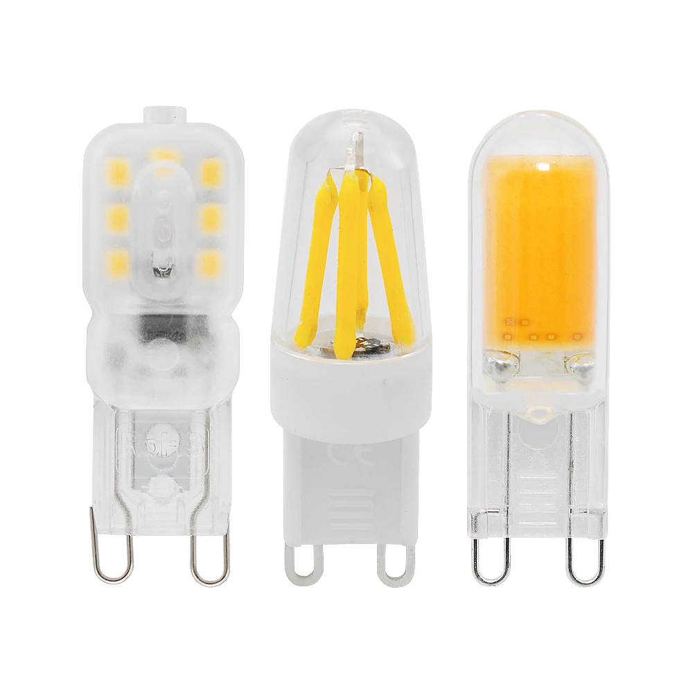 1 шт. керамическая светодиодная мини лампа G9 230 В переменного тока 3 Вт 4 5 6 Вт|led