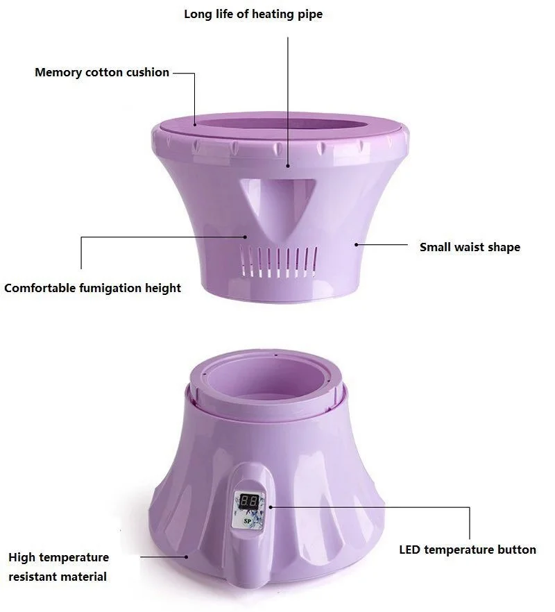 Portable Yoni Vagina Mini Steam Fumigation iInstrument Vaginal Detox Steam Gynecological Medical Portable Vaginal SPA