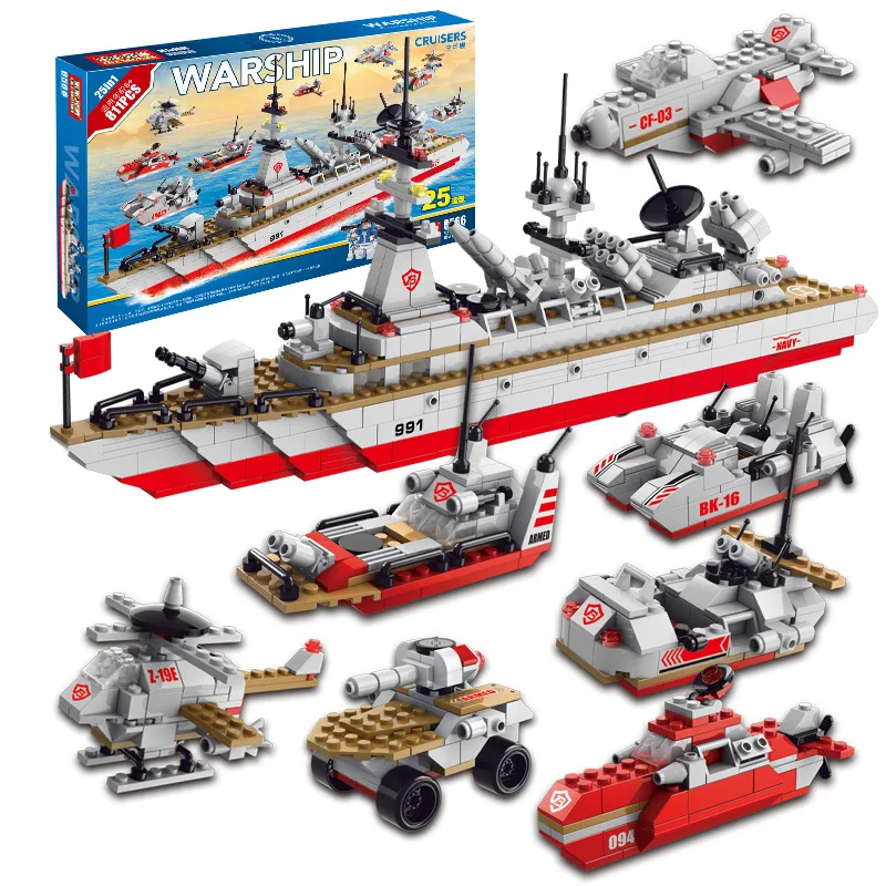 

Lele Brother 8566 Aircraft Carrier Military Series Children'S Educational Assembled Building Blocks Toy Educational Boy Gift