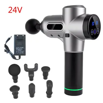 

Tissue Muscle Massage Gun Sport Therapy Massager Body Relaxation Vibrador Q0KD