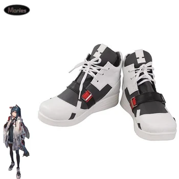 

Game Arknights Cosplay Texas Costume Boots Shoes Adult Halloween Accessories Carnival Party Ankle High Unisex Custom Made