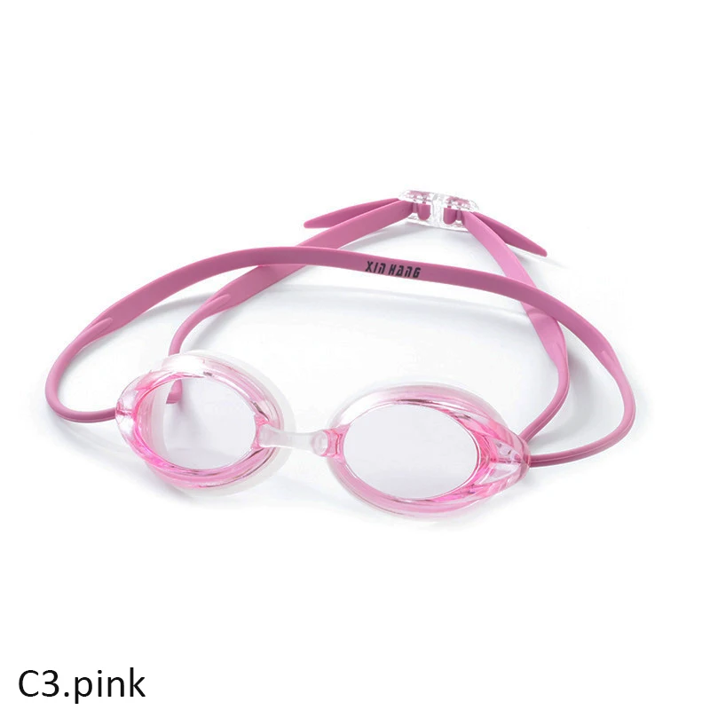 pink Лучшие плавательные очки, плавательные очки HD мужские и женские водонепроницаемые противотуманные очки для купальные принадлежности - Цвет: pink