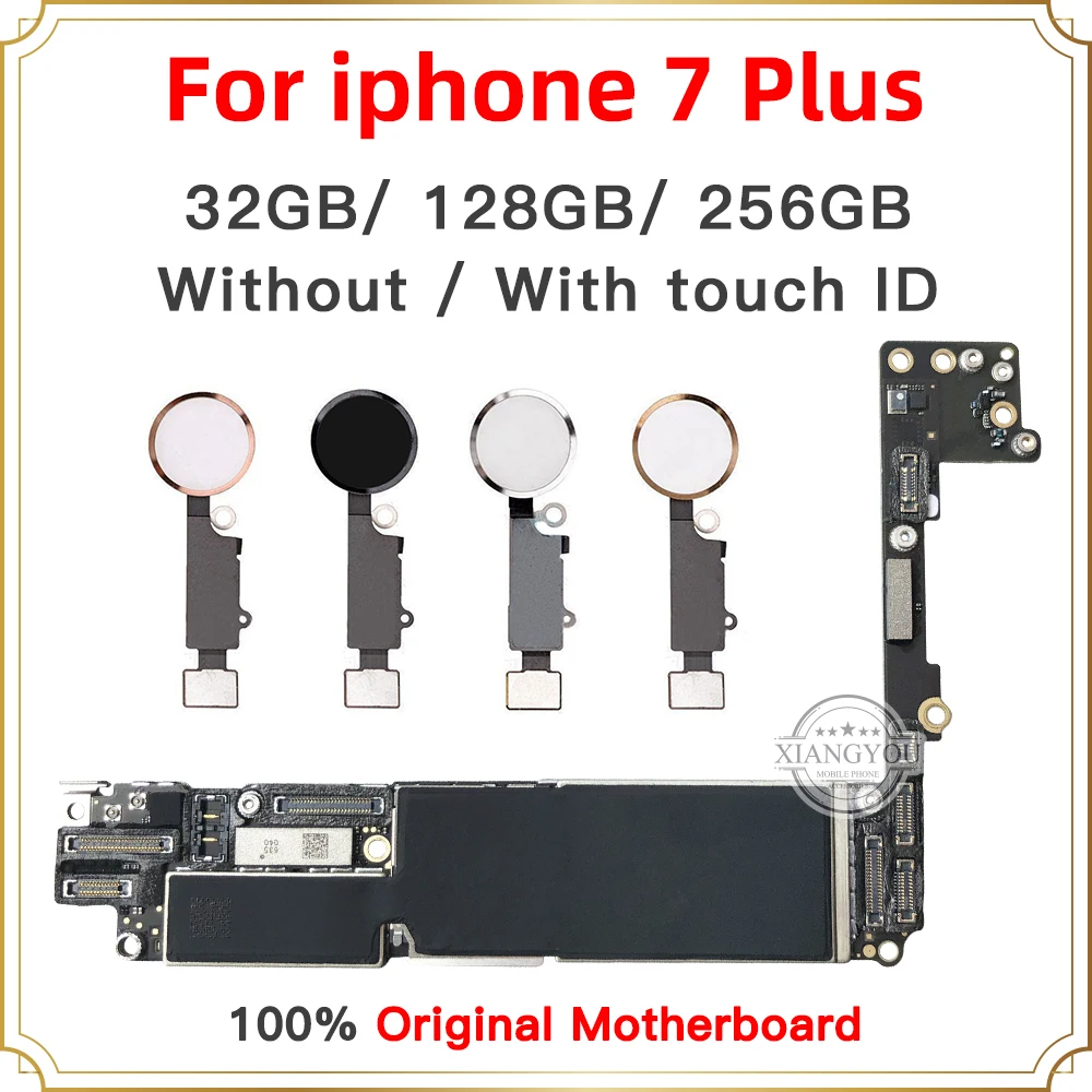 Оригинальная материнская плата с заводской разблокировкой для iPhone 7 Plus 5 дюйма
