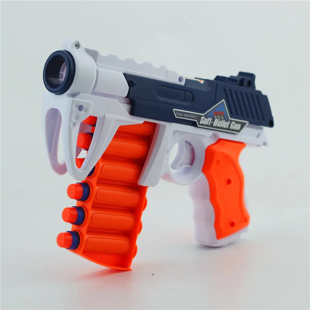 Новинка 2019 6 стрел ручной мягкий пулевой пистолет подходит для Nerf пули игрушечный