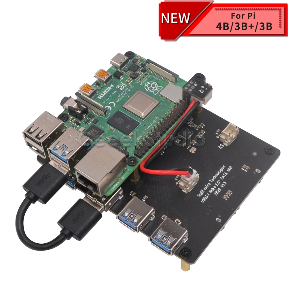  Raspberry X828 Stapelbar 25 