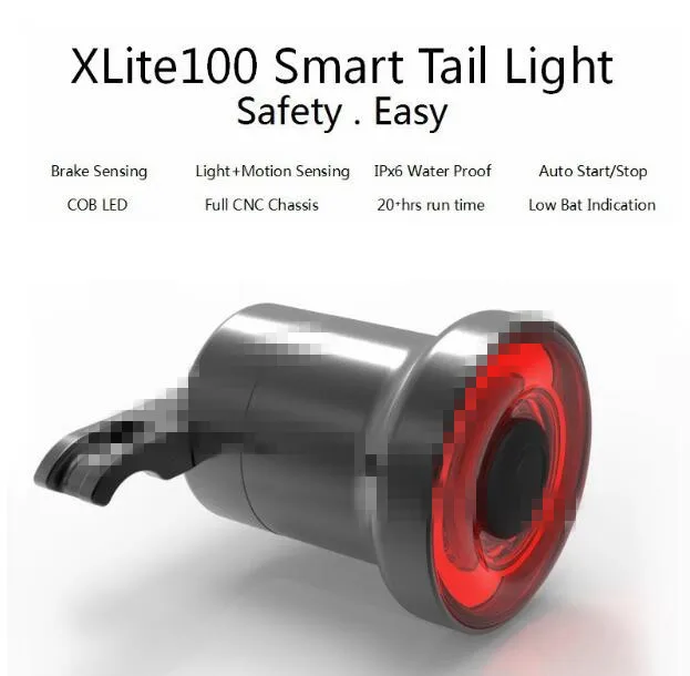 Cheap Xlite 100 Bicycle Taillights Smart Brake Lights USB Charging Bike MTB Rear Taillights Xlite100 bicycle 2 Cheap Xlite 100 Bicycle Taillights Smart Brake Lights USB Charging Bike MTB Rear Taillights Xlite100 bicycle 2