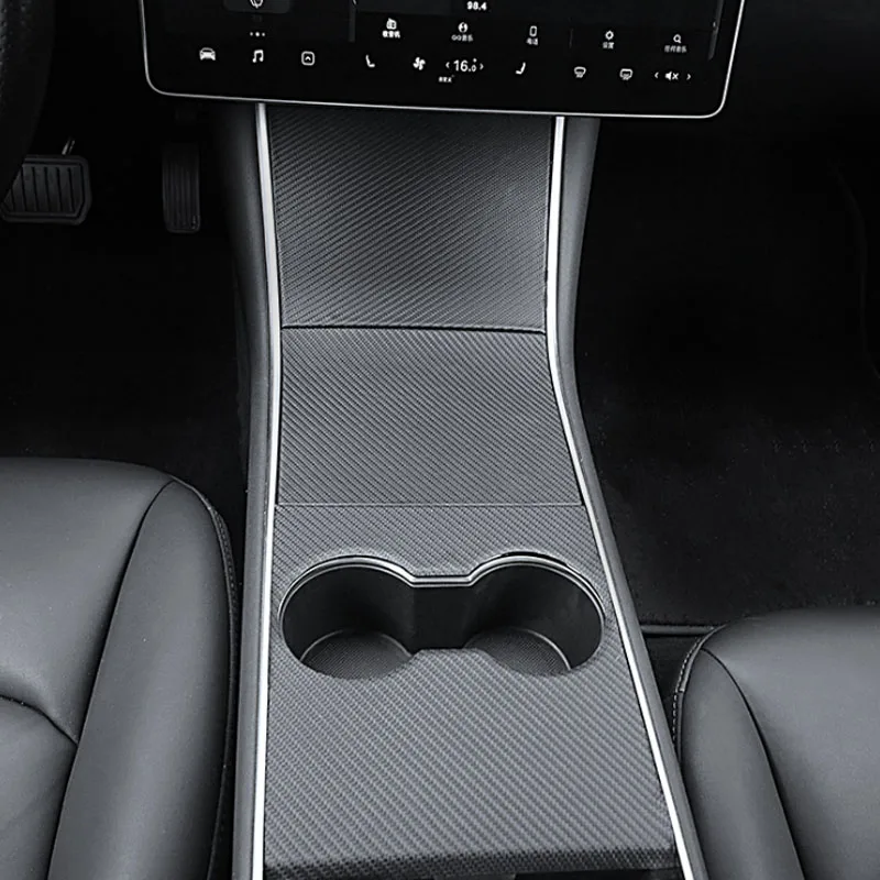 

For Tesla Model3 Central Control Panel Protective Anti-Scratch Hard Film Interior Decorative stickers Center Console Protector