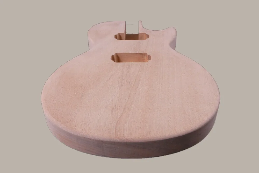 Незавершенная замена корпуса гитары DIY электрогитара из красного дерева набор в стиле