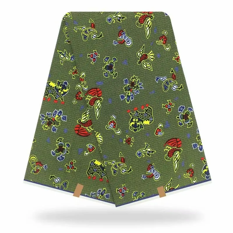 ESEWING высокое качество Анкара африканская вощеная ткань принтом хлопок 6 ярдов швейный материал для платья Гана Нигерия восковая ткань 89