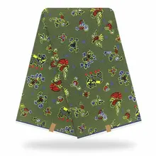 ESEWING высокое качество Анкара африканская вощеная ткань принтом хлопок 6 ярдов швейный материал для платья Гана Нигерия восковая ткань 89