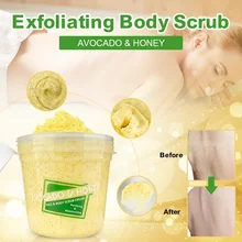 

Body Scrub natural exfoliating scrub for acne suitable for dead skin blackheads wrinkles softening and moisturizing the skin