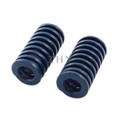 

2pcs Light Duty Blue Compression Spring 10x20mm for Plastic Injection Mold Die