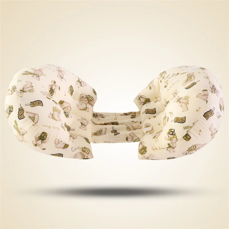 Pillow waist side sleeping pillow multi-function u-shaped pillow sleeping pillow stomach lift side cushion pillows - Цвет: Pz-004