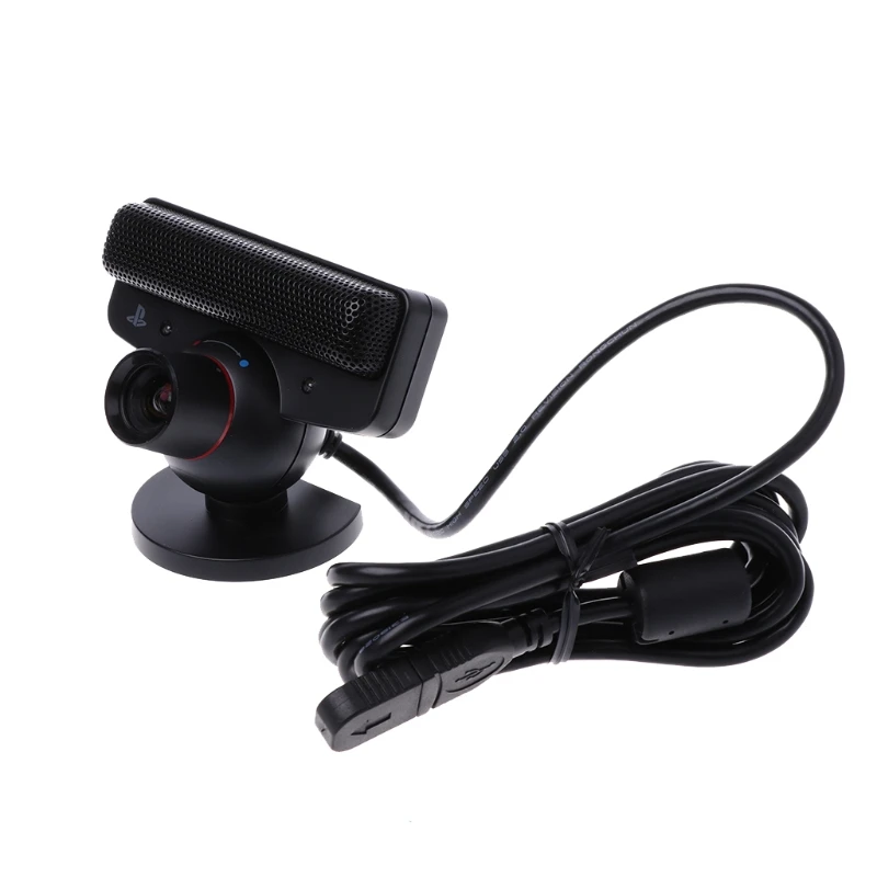 

New 1PC Eye Motion Sensor Camera With Microphone For Sony Playstation 3 PS3 Game System USB 2.0 Moving Motion Eye Camera