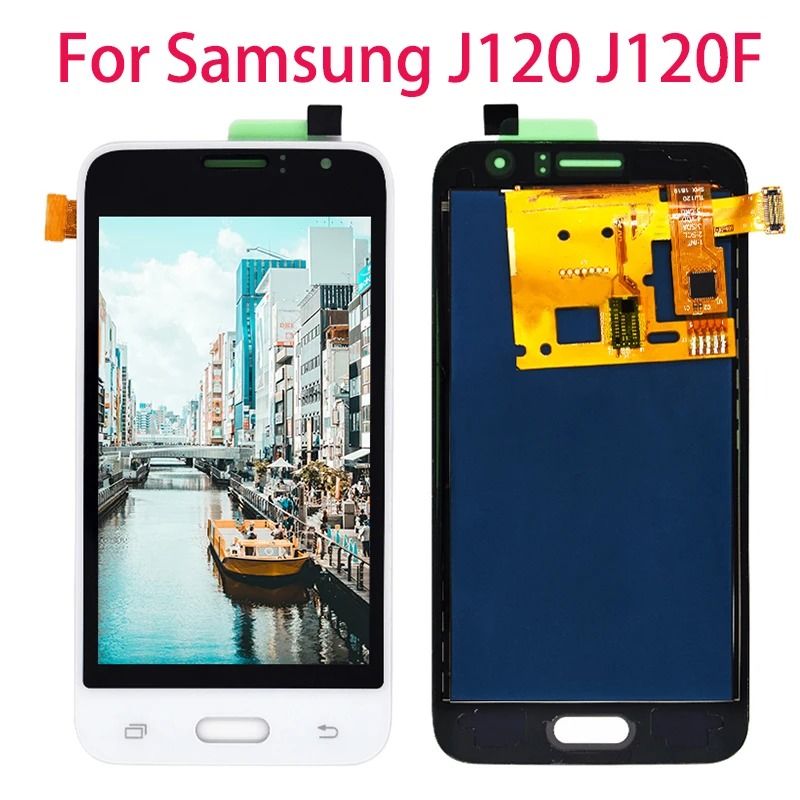 ЖК дисплей для SAMSUNG GALAXY J1 2016 дигитайзер сенсорного экрана Samsung J120f J120M J120H|Экраны