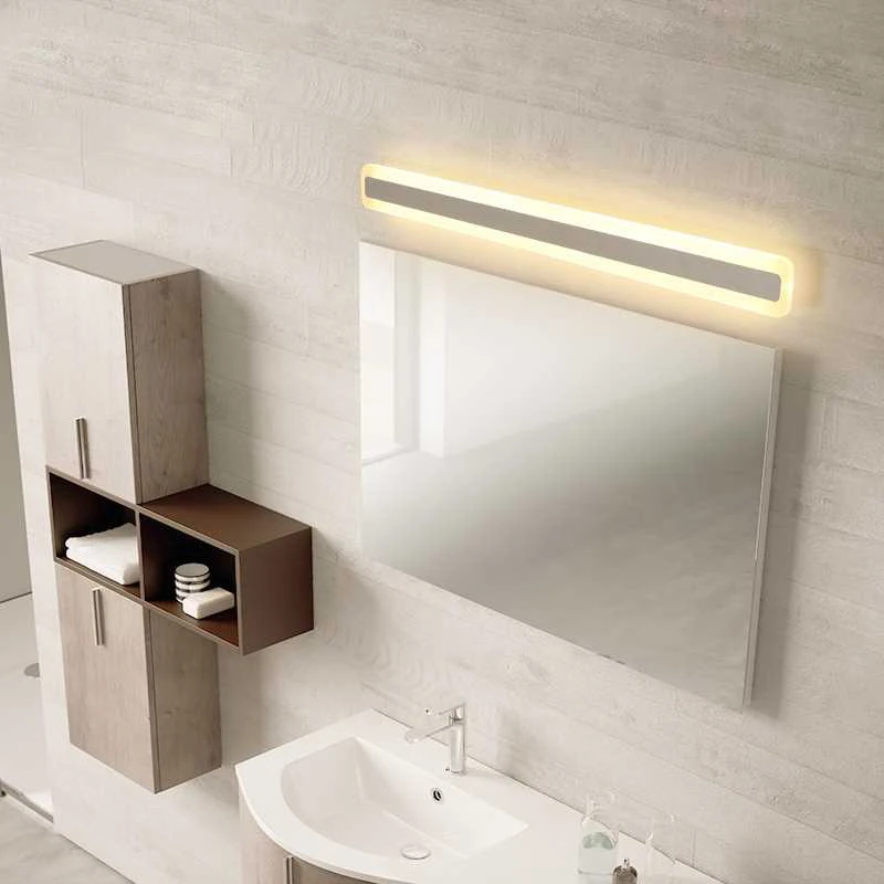 Nordic Acrylic Simple Wall Lamps Bath Stair Bedroom bathroom waterproof led Mirror decoration light Bedside lightings 2