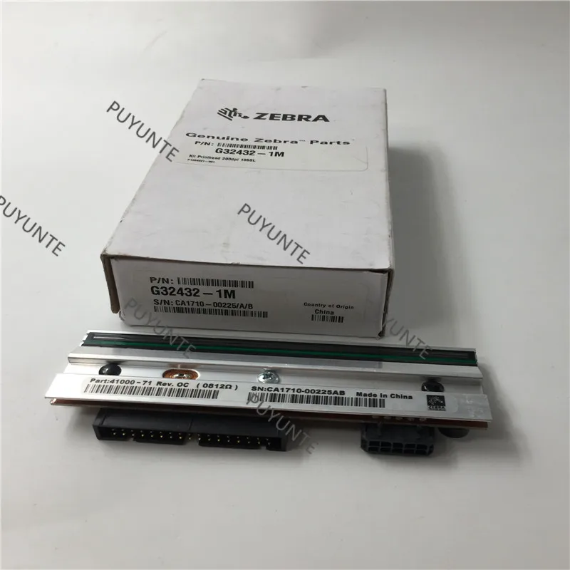 Оригинальная Печатающая головка 203 точек/дюйм печатающая для Zebra 105SL принтер