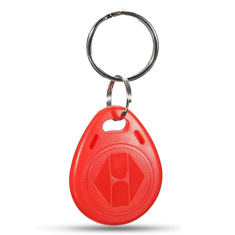 AMS-100pcs Cle ID RFID пульт дистанционного управления идентификационная карта дверная система Входная метка доступа значок маркер замок 125 кГц красный