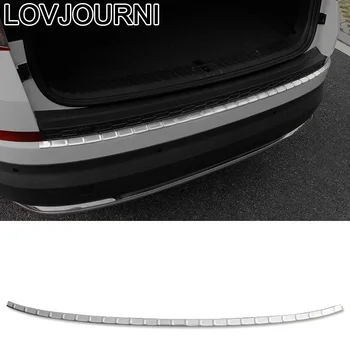 

Trunk Rear Panels Foot Pedal Exterior Auto Decorative Automobile Accessories Covers Protecter Decoration 18 19 FOR Skoda Kodiaq