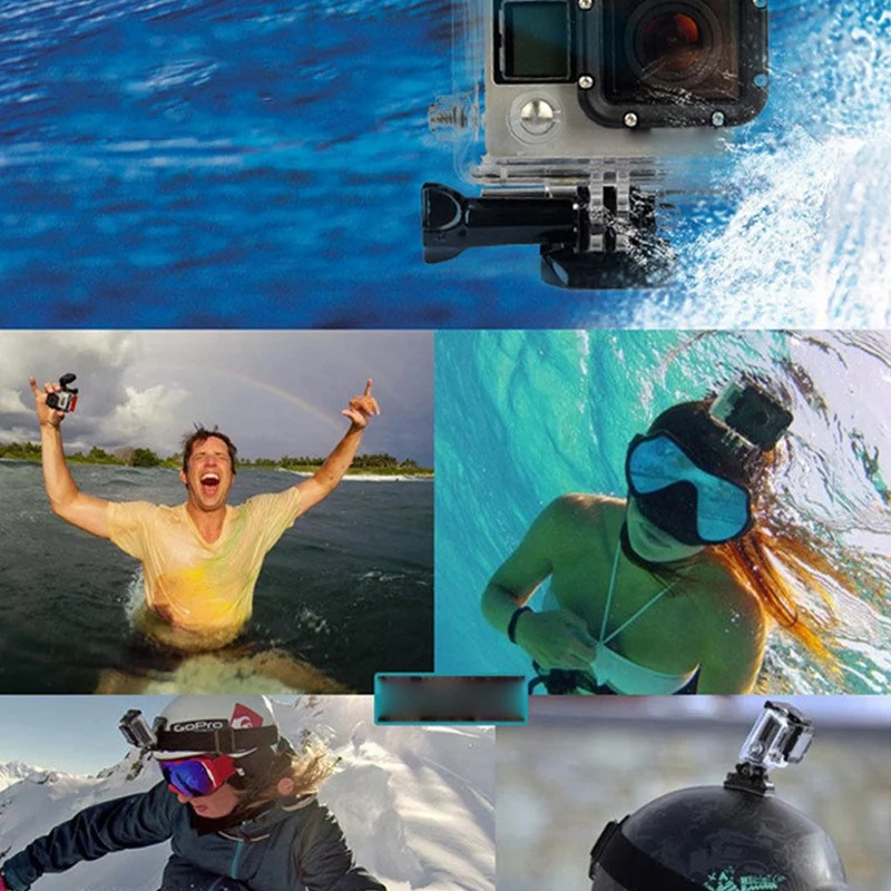 Чехол для дайвинга для Gopro Hero 7 Белый Серебряный Водонепроницаемый защитный чехол для камеры
