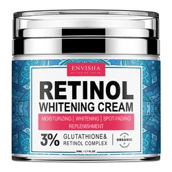 ENVISHA Retinol Face Cream Whitening Facial Skin Care Collagen Hyaluronic Acid Vitamin Moisturizing Anti-aging Shrinking Pores