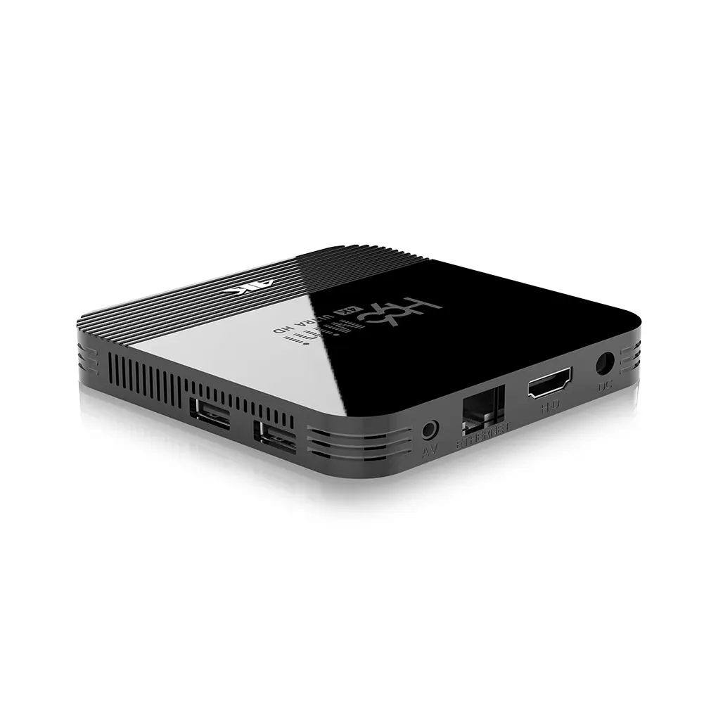 H8 5G 2,4G RK3228 Смарт wifi медиаплеер 4K двухдиапазонный четырехъядерный цифровой телеприставка 3D ТВ приёмник для Android 9,0
