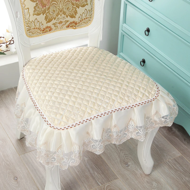 Современные тканевые Нескользящие Coussins Нескользящие подушки сиденья Decorativos Para дивана декор дома не садится, стол обеденный стул подушка - Цвет: H   2pcs